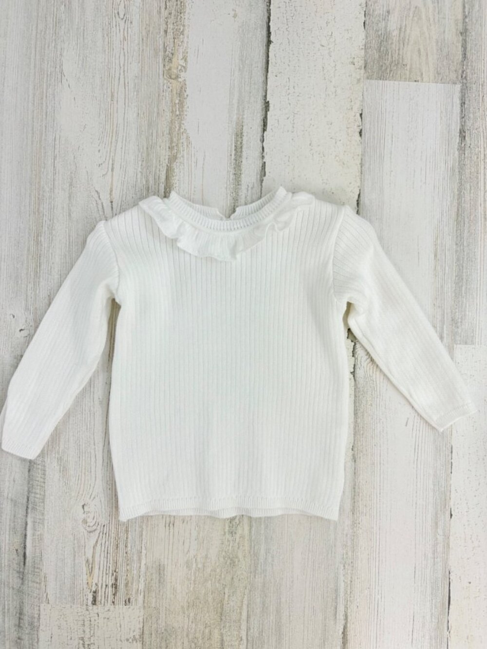 Feltman Brothers Baby Girls Sz 12 M White Sweater